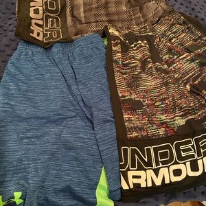 3 pairs under armour shorts